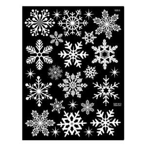 겨울X-MAS 눈꽃스티커 눈꽃_소3 GDT-812S