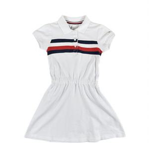 [타미키즈] TOMMY HIL 반팔 원피스(KGOKG05637-YBR_WH)