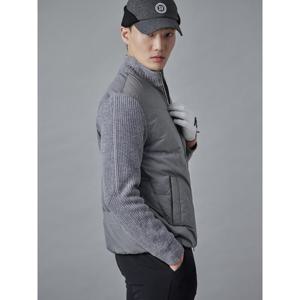 빈폴골프 남성 하이브리드 다운 점퍼  라이트 그레이 BJ4X51B022