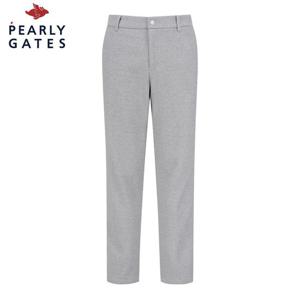 [파리게이츠] 파리게이츠 남성 배색 로고 소프트 기모 팬츠 512D4PT931_GY