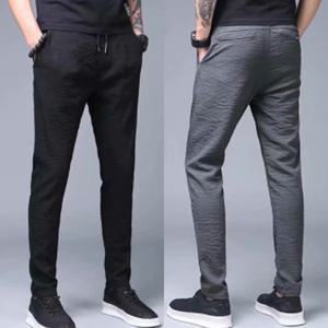 남성캐주얼바지 린넨팬츠 쿨링팬츠 허리밴딩 IS-PA43