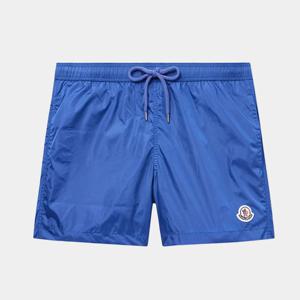 몽클레어 남성 로고패치 쇼츠팬츠 스윔팬츠 반바지 블루 2C00005 53326 74K
