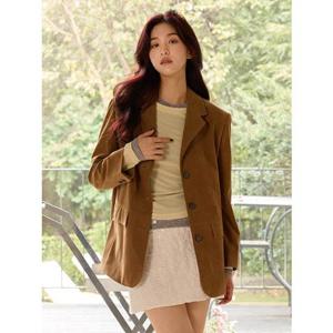 [올리브데올리브] 레이어드 셔링 티셔츠 (OW4AE813)