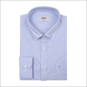 [레노마(셔츠)]사 은품 양말[광복점]봄 여름 남성(선물 포장)일반핏 셔츠RZRSG-0043BU