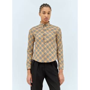 버버리 클래식 체크 코튼 셔츠 8098252 B9368