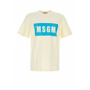 [MSGM] 라프리마 남성 티셔츠 3640MM520247002 02 옐로우 /2