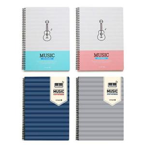 6000 하드커버 음악스프링노트 A4좌철