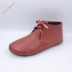 발편한 기능성 소가죽 여성 앵글부츠  swb24039 와인