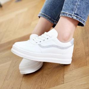 SJ-384 글리터 포인트 심플바디 스니커즈