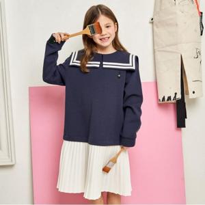 [피터젠슨]피터젠슨 세일러카라 MIX원피스 PSS11NA23M_NV