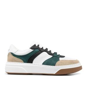 디스퀘어드2 레이스업 그린 로우탑 스니커즈 SNM029801504841M2