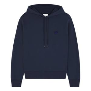 메종키츠네 볼드 폭스 헤드 패치 오버사이즈 후드 LM00705KM0001