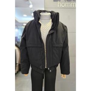 바쏘옴므 세이브존03 바쏘옴므 24F/W 불랙 하이넥 SIBERIAN 구스 푸퍼 점퍼 WSYAG4UA59ABKA