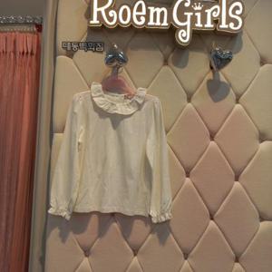 로엠걸즈 DP01 프릴 포인트 티브라우스 RGLW2513P