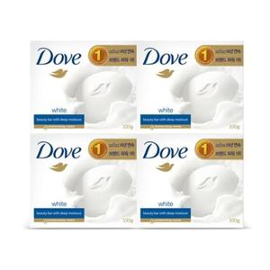 (도브) 비누 뷰티바 화이트 100g/4입 팩(1개입)