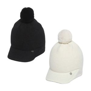 [와이드앵글] 여성 CO 니트 비니 방한 캡 L_WWW24C07