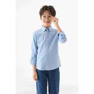 [타미힐피거칠드런TD] 스트레치 옥스포드 셔츠 (2컬러) (T42F0HSH10CBT2)