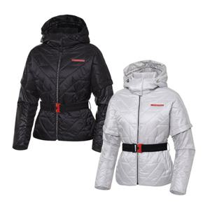 [와이드앵글] 여성 CO PRO 라이트 퀼팅 디테처블 패딩 자켓 L_WWW23112