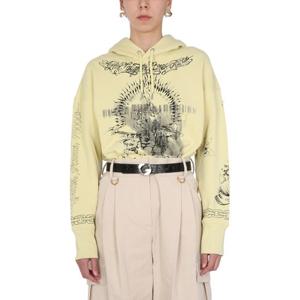 지방시 그래픽 프린트 후드 오버사이즈 후드티셔츠 BWJ01Z3Z59