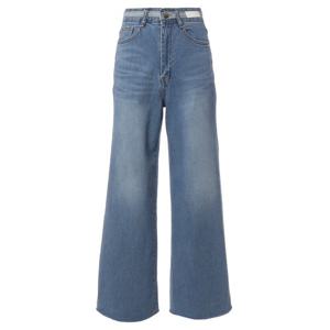 페이지플린  (F5APT402) 허리 라인띠 스판 와이드 청바지