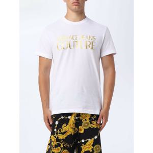 [VERSACE] 라프리마 남성 티셔츠 코튼 75GAHT01CJ00T G03 화이트 /6