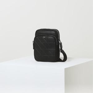 [닥스] 그리드 맥시 블랙 그리드패턴 가죽배색 나일론 DBBA5E277BK