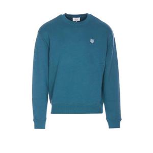 메종키츠네 볼드 폭스 헤드 패치 컴포트 스웨트셔츠 MM00316KM03