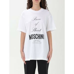 [MOSCHINO] 라프리마 여성 티셔츠 07170441 1001 화이트 /6