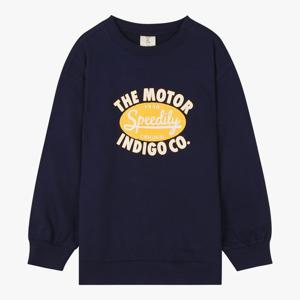 [인디고뱅크키즈]앤드 미니쮸리 세미오버 그래픽 스웨트셔츠 IKMA24SE1