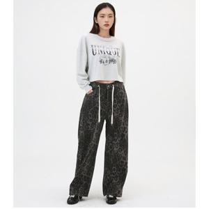 [LAP] 퍼플 호피 스트링 포인트 팬츠 AR1WP221