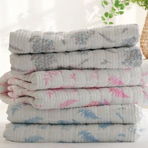 바숨 가든 시어서커 여름 침대 매트리스 패드 카페트 슈퍼싱글 110X200