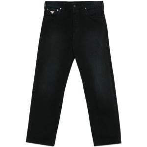 프라다 스트레이트 블랙 테이퍼드 진 GEP358SAAO 148J F0557