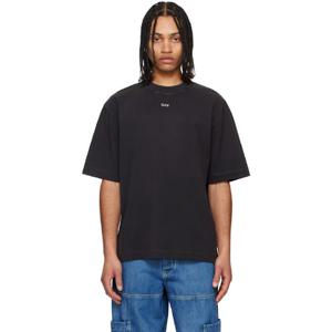 25 FW 오프화이트 남성 블랙 마터돔 애로우 스케이트 티셔츠 251607M213006