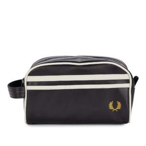 프레드페리 블랙 스트라이프 디자인 파우치 FP L8298 53 D57