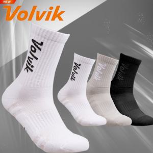 볼빅 2025 VBEB 클래식 로고 중목 양말 (남성)(화이트)