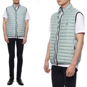 [스톤아일랜드] 23SS 남성 로고 패치 패딩 조끼 (7815G0224 V0041 23S)