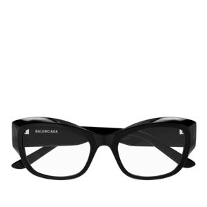 발렌시아가 블랙 캣아이 리사이클 아세테이트 안경테 BB0398O 0