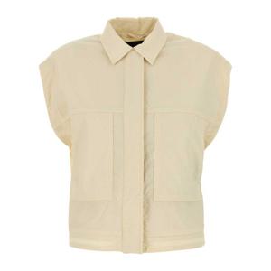 에르노 프론트 포켓 크림 나일론 조끼 GI00121DL12827 1115
