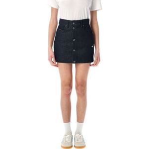 아디다스 데님 버튼업 프론트 포켓 미니 스커트 JJ3147 INDIGO
