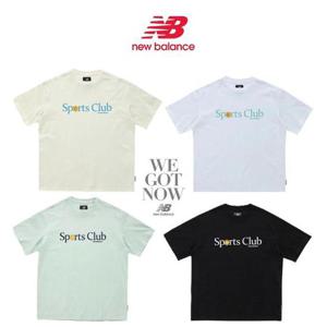 [뉴발란스] COURT CLUB 레터링 반팔티 NBNEC22503