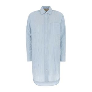 마이클코어스 자수 샴브레이 셔츠 원피스 MS5830CH8C CHAMBRAY