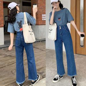 여성 가을 봄새학기 학생 바지 데일리 데이트 패션룩