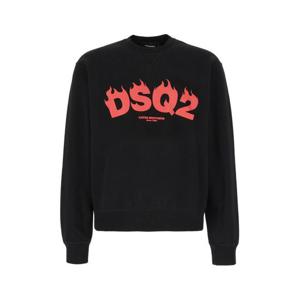 디스퀘어드2 후드 티셔츠 S71GU0717S25551 900 BLACK