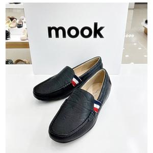 [무크]여성 봉합 캐주얼 로퍼 322203 GA 블랙