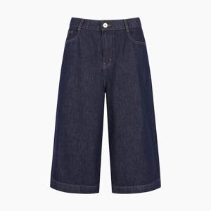 [베네통] 크롭 와이드 데님 팬츠 BADP95531