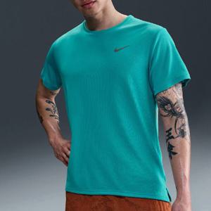 M 나이키반팔티 OQC DV9316-345 나이키 드라이 핏 UV 마일러 남성 반팔 러닝 탑