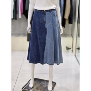 소고트리아나 세이브존07 A라인 데님 스커트 TK1SA03