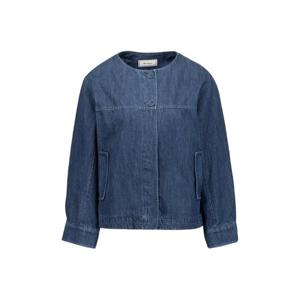 [벨리시앙]노카라 가오리핏 데님 재킷 JK4104