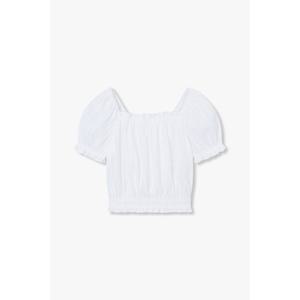 지컷 (7255260108) 스퀘어 넥 셔링 블라우스