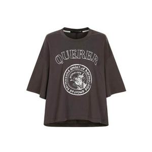 [올리브데올리브] OW4ME343 크롭 아트웍 반팔 티셔츠